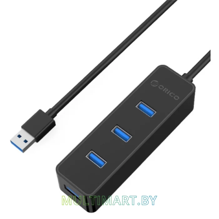USB-хаб Orico W5PH4-U3-BK